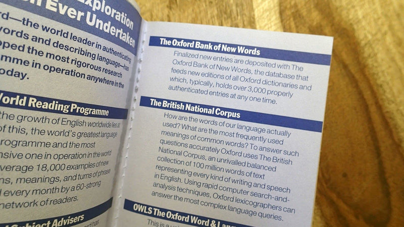 The Oxford English Minidictionary,Used