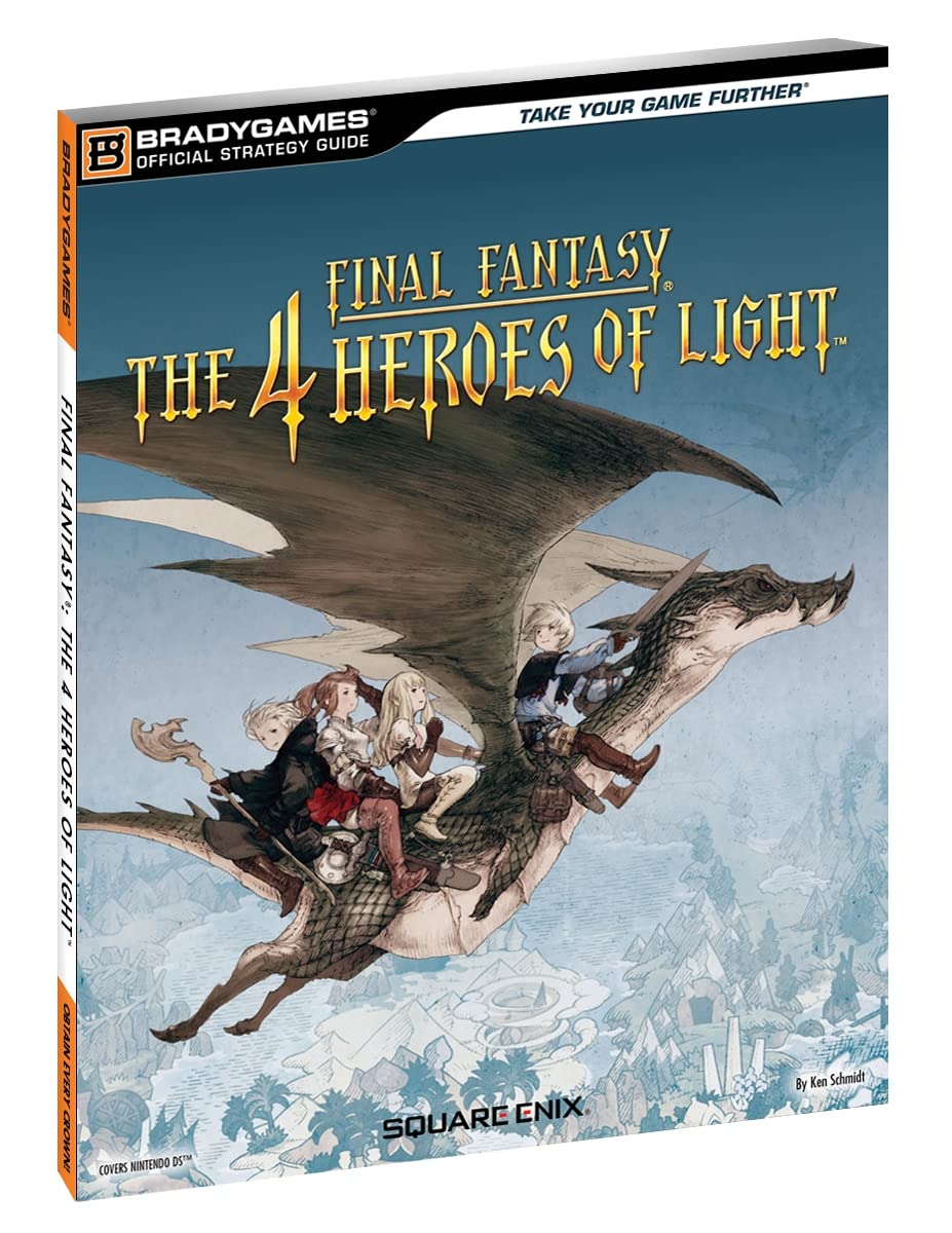 Final Fantasy: The 4 Heroes Of Light Official Strategy Guide-new
