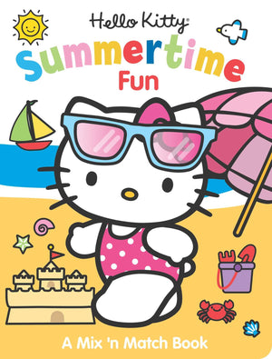 Hello Kitty Summertime Fun: A Mix n' Match Book,Used