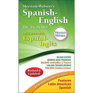 MerriamWebster's SpanishEnglish Dictionary,New
