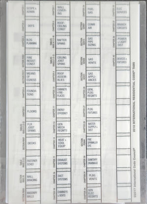 2018 International Residential Code Turbo Tabs, Soft Cover Version