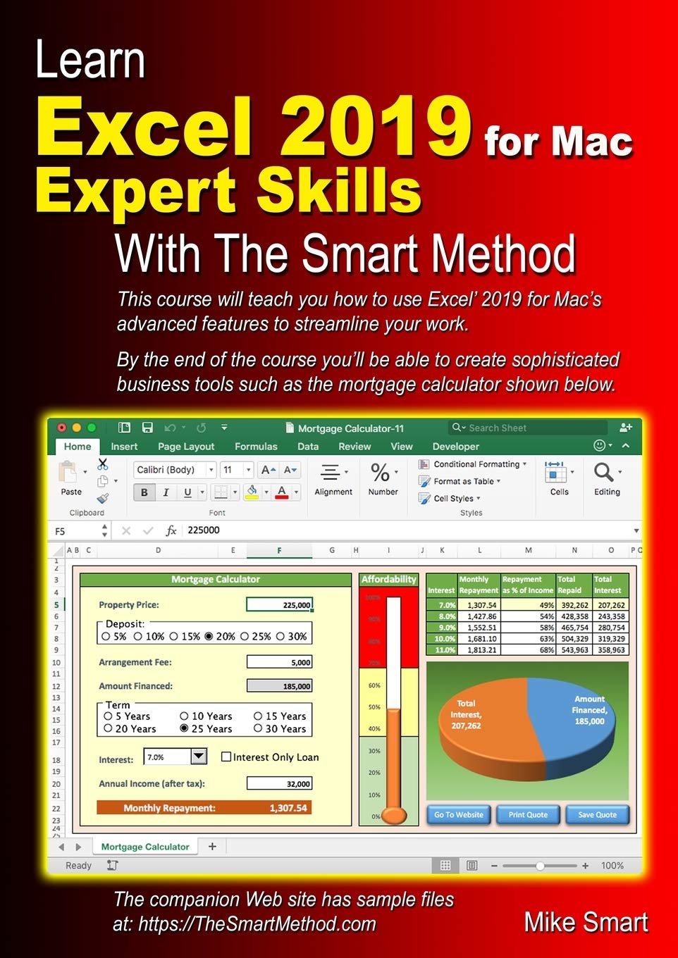 Learn Excel 2019 For Mac Expert Skills With The Smart Method: Tutorial Teaching Advanced Techniques