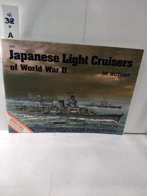 Japanese Light Cruisers Of World War Ii In Action  Warships No. 25