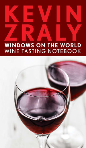 Kevin Zraly Windows on the World Wine Tasting Notebook,Used