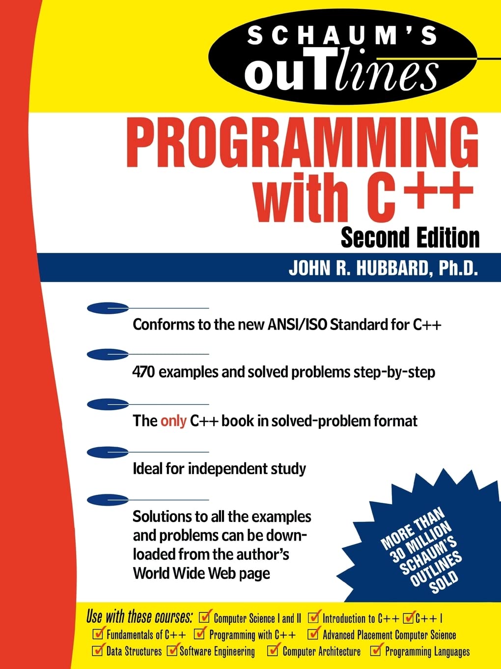 Schaum's Outline of Programming with C++,Used