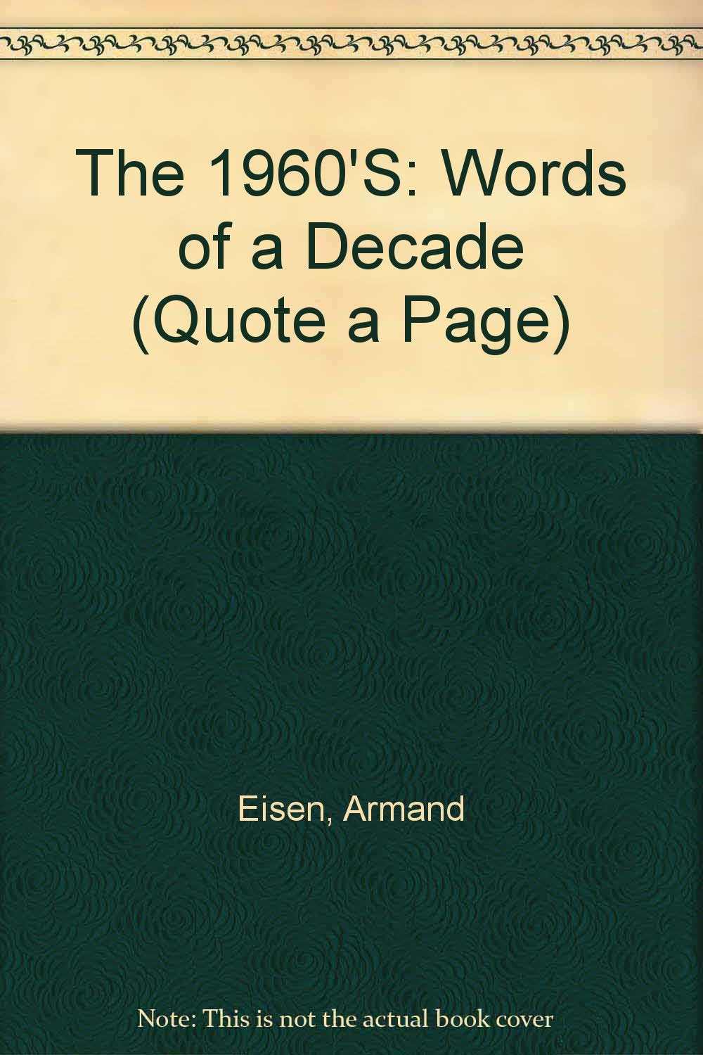 The 1960s: Words of a Decade (Quote a Page),Used