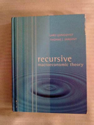 Recursive Macroeconomic Theory-used