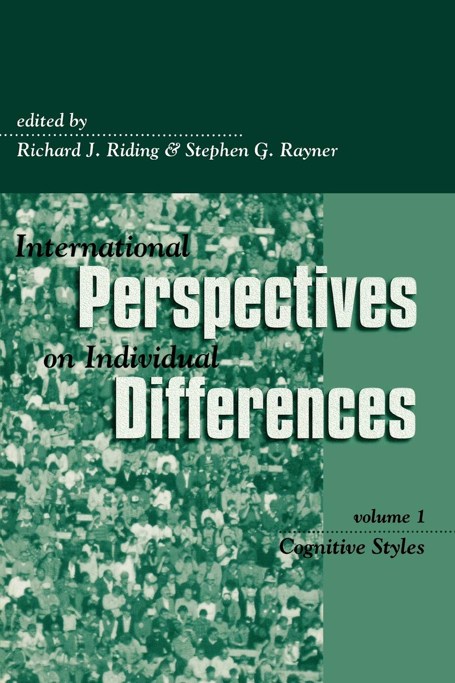 International Perspectives on Individual Differences: Cognitive Styles,Used
