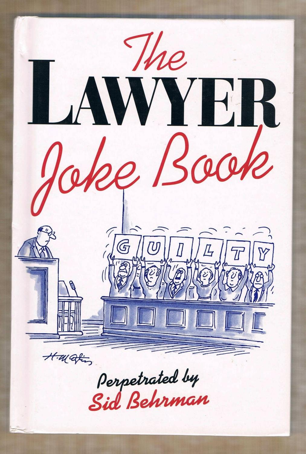 The Lawyer Joke Book,Used
