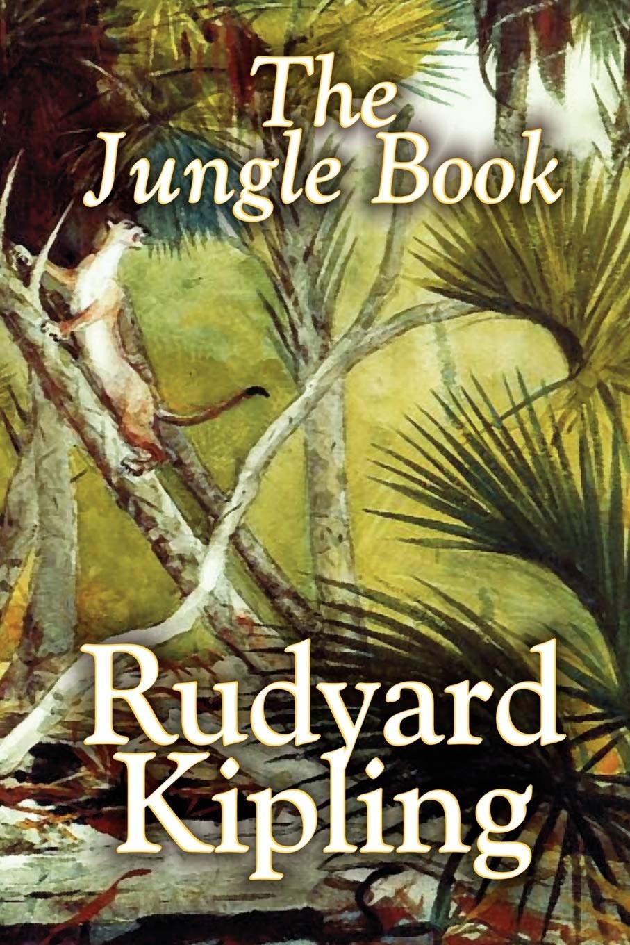 The Jungle Book by Rudyard Kipling, Fiction, Classics,Used