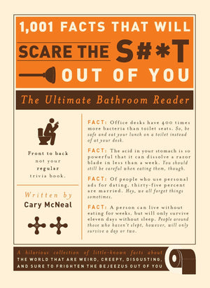 1,001 Facts that Will Scare the S#*t Out of You: The Ultimate Bathroom Reader,New