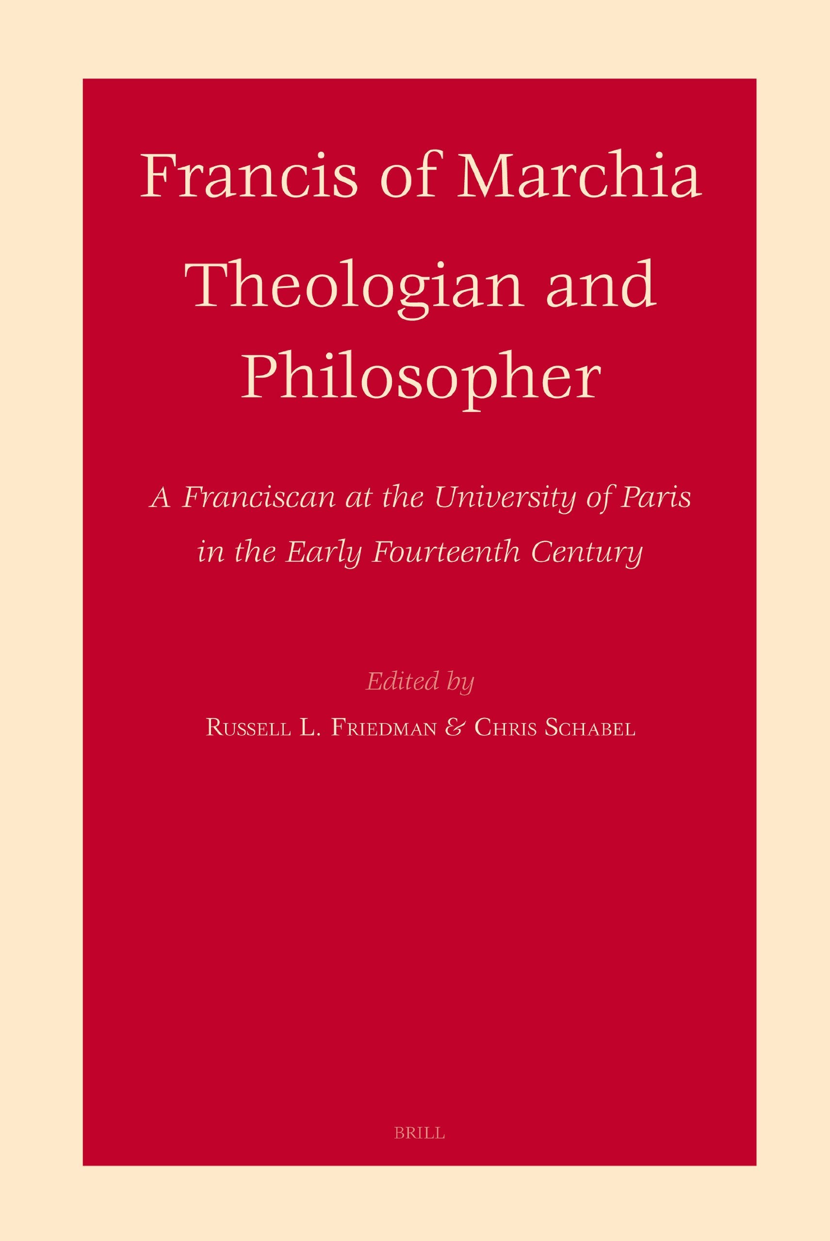 Francis of Marchia  Theologian and Philosopher,Used