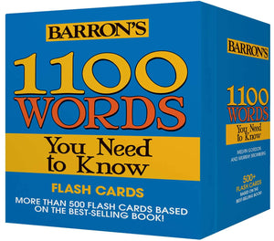 Barron'S 1100 Words You Need To Know,New