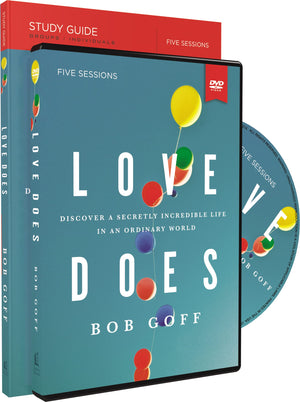 Love Does Study Guide with DVD: Discover a Secretly Incredible Life in an Ordinary World,Used