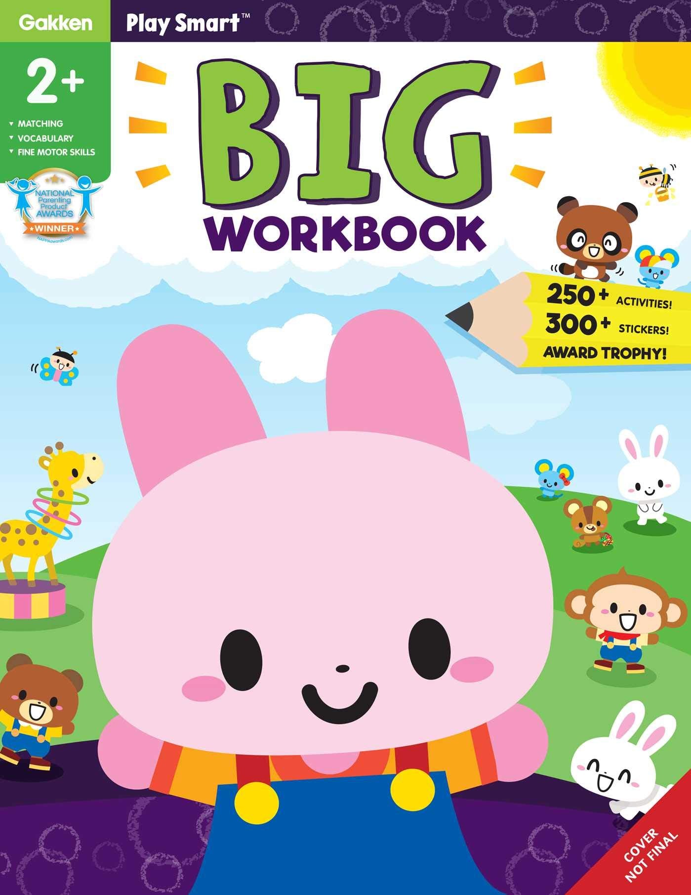 Play Smart Big Kindergarten Workbook: 256 Pages, Ages 5 to 6,New