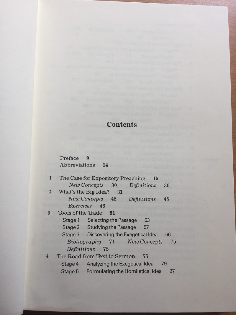 Biblical Preaching: The Development and Delivery of Expository Messages,New