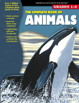 Complete Book of Animals, Grades 1  3,Used