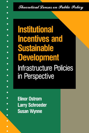 Institutional Incentives And Sustainable Development: Infrastructure Policies In Perspective (Theoretical Lenses on Public Polic,Used