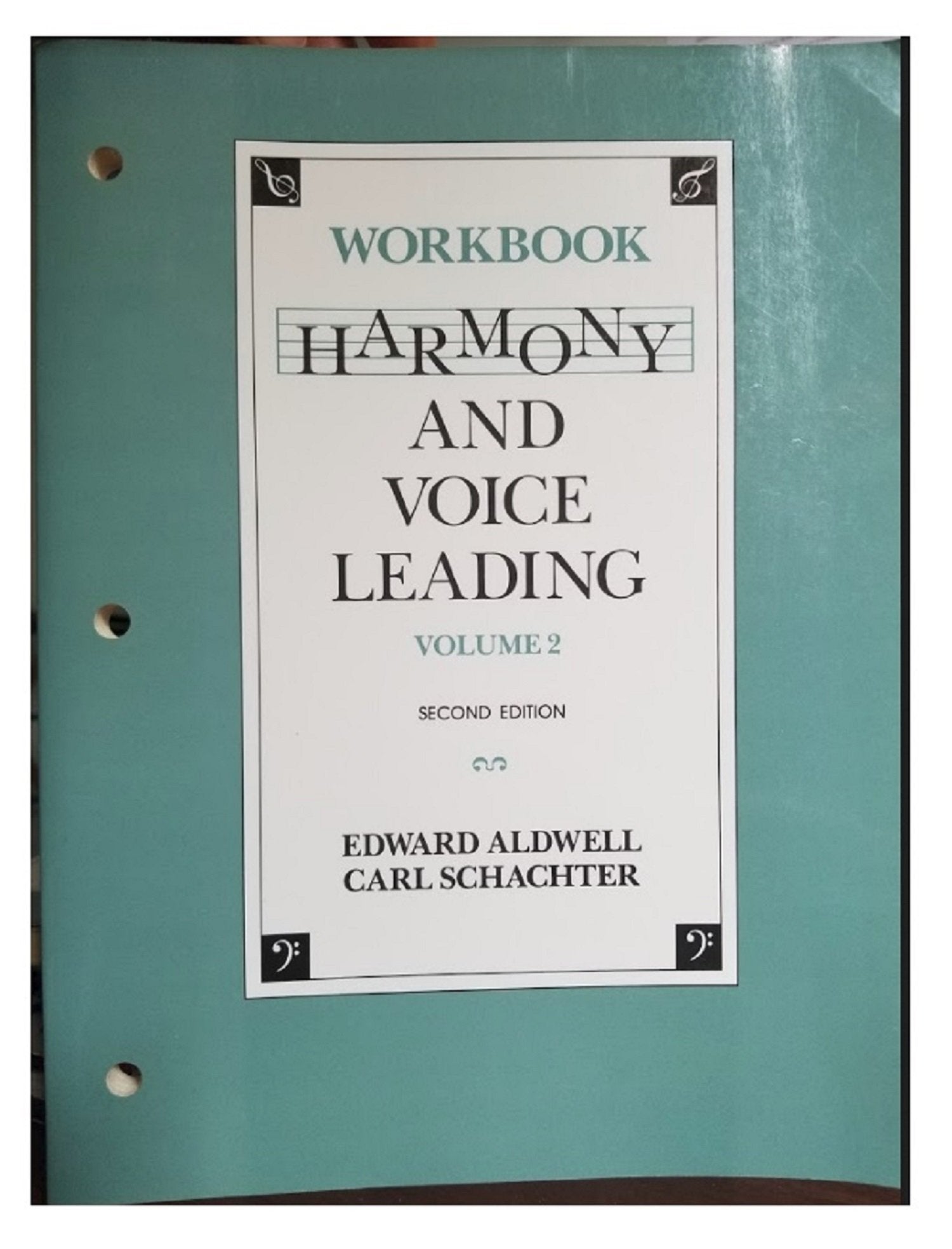 Harmony and Voice Leading: Workbook (Volume 2, Second Edition),Used