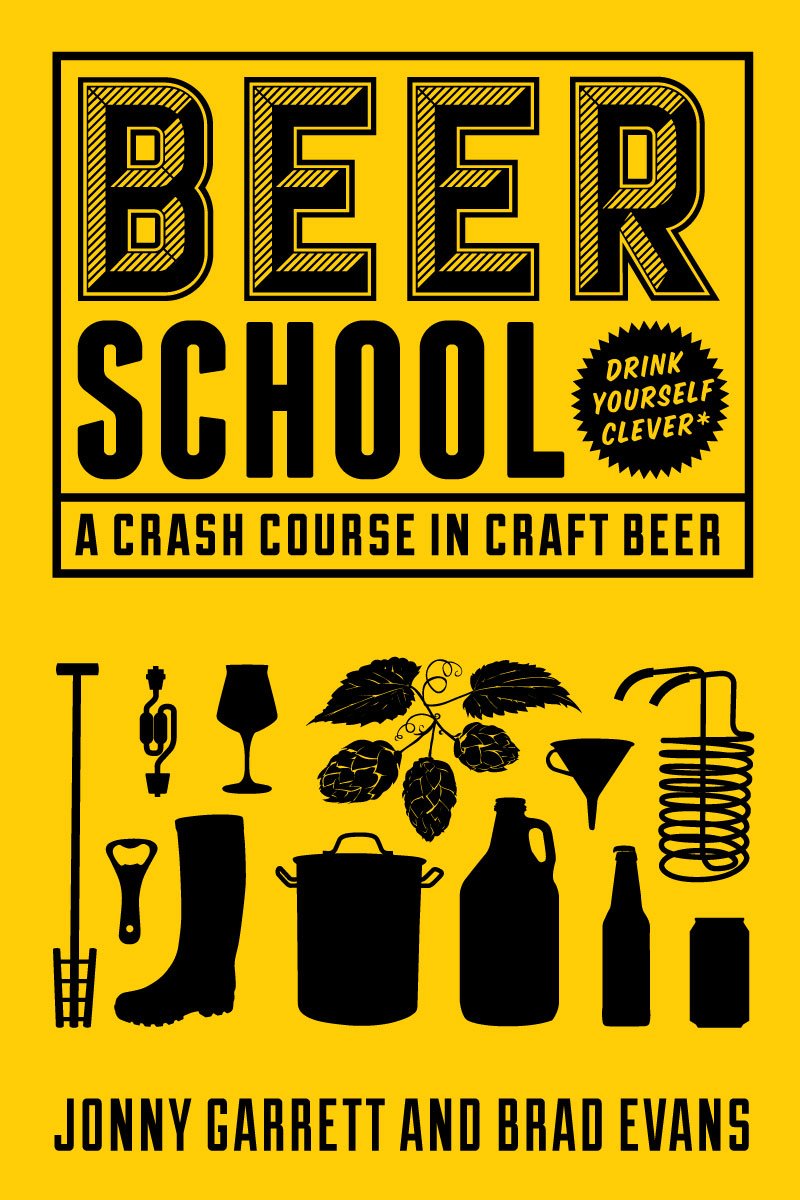 Beer School: A Crash Course In Craft Beer (Craft Beer Gift),New