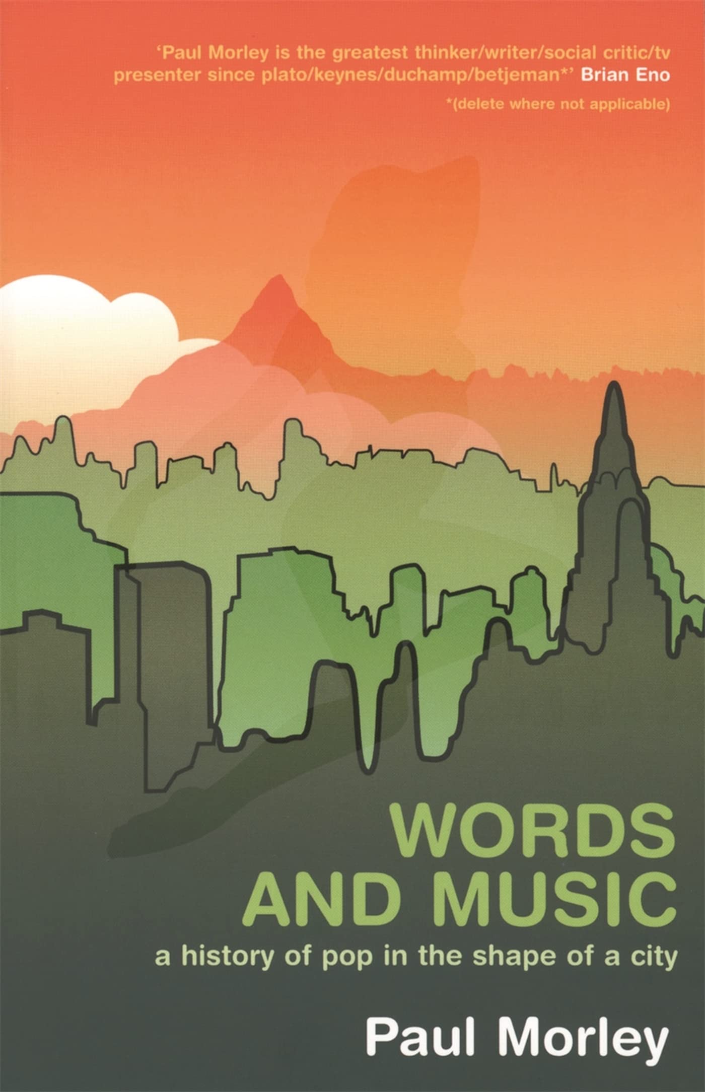 Words And Music: A History Of Pop In The Shape Of A City,Used