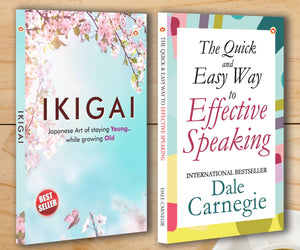 Ikigai : Japanese Art Of Staying Young.. While Growing Old + The Quick & Easy Way To Effective Speaking