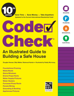 Code Check 10Th Edition: An Illustrated Guide To Building A Safe House,Used