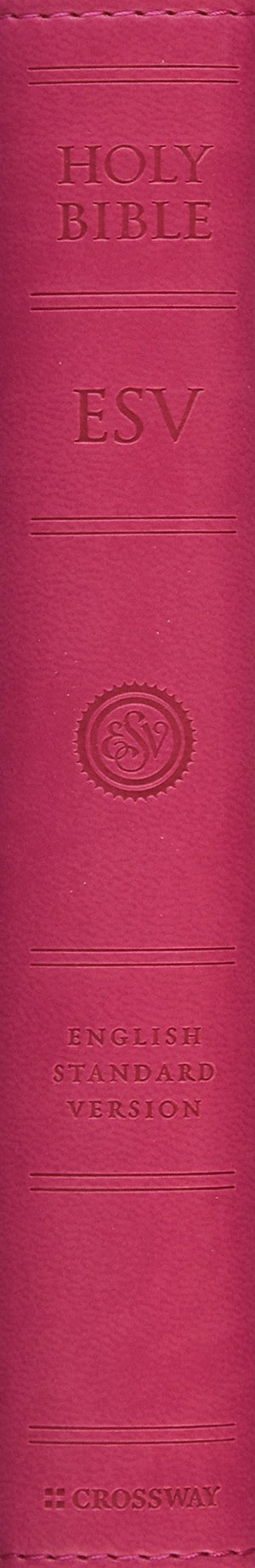 ESV Compact Bible (TruTone, Wild Rose, Floral Design),Used