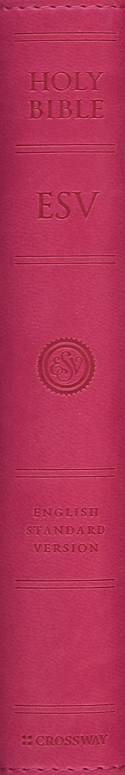 ESV Compact Bible (TruTone, Wild Rose, Floral Design),Used