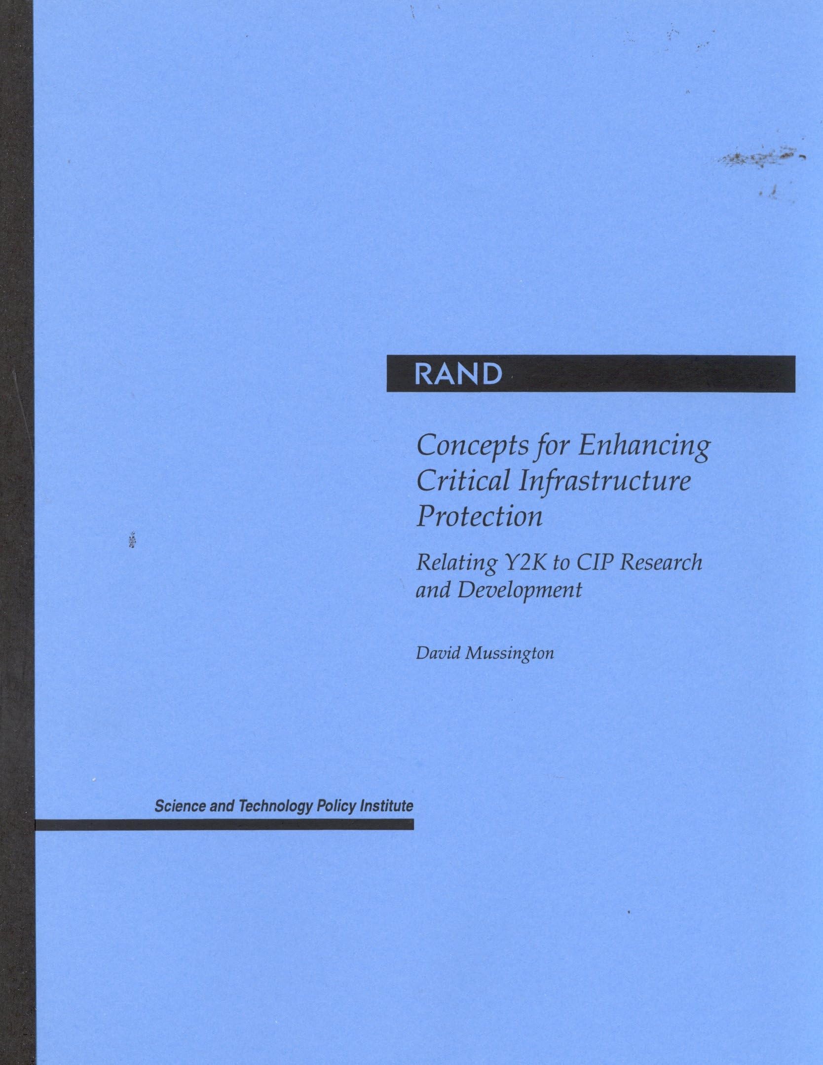 Concepts Enhancing Critical Infrastructure Protection,New