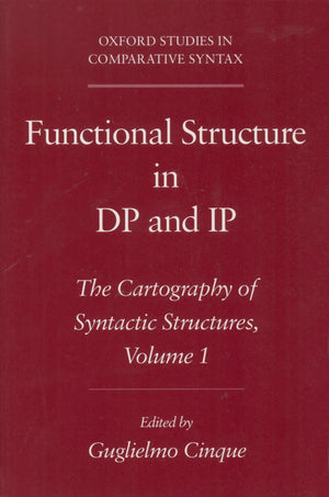 Functional Structure In Dp And Ip: The Cartography Of Syntactic Structures, Volume 1 (Oxford Studies In Comparative Syntax),Used