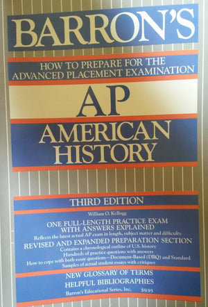How to Prepare for the Advanced Placement Examination AP, American History (Barron's How to Prepare for the AP United States His,Used