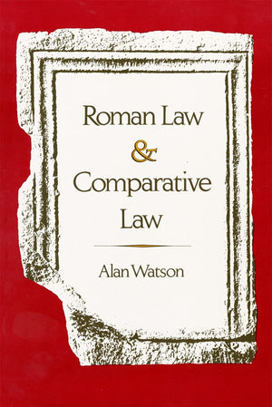 Roman Law And Comparative Law,Used