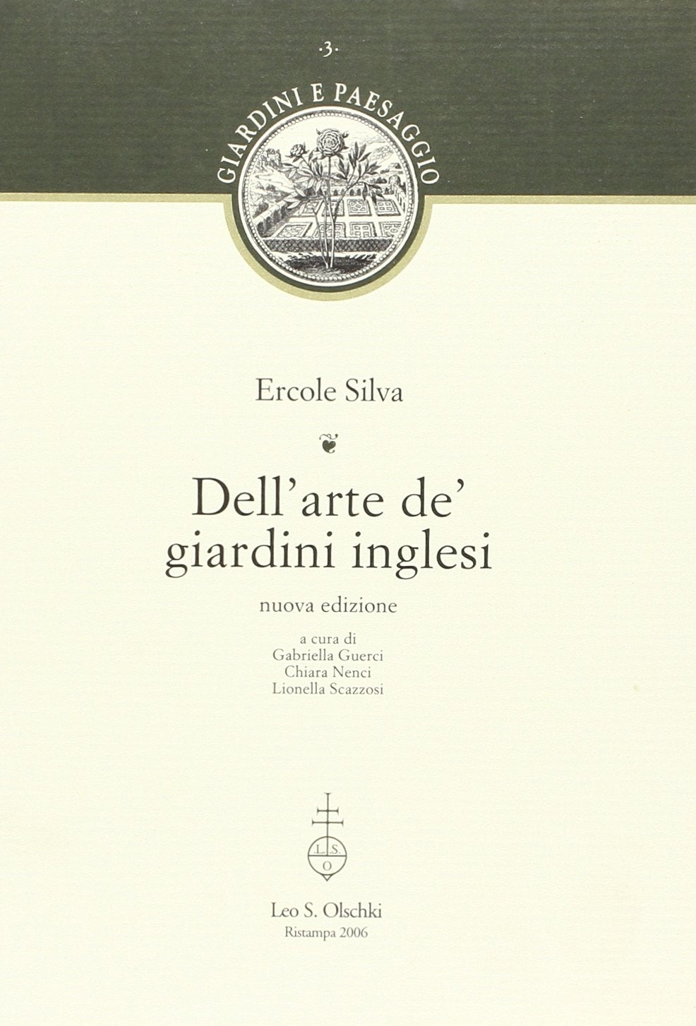 DELL'ARTE DE' GIARDINI INGLESI,Used