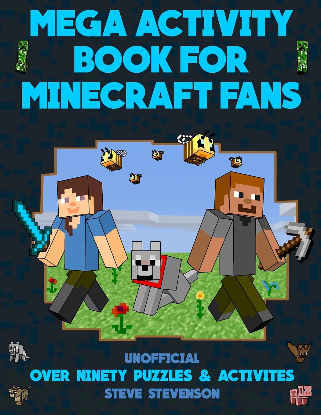 Mega Activity Book for Minecraft Fans,Used