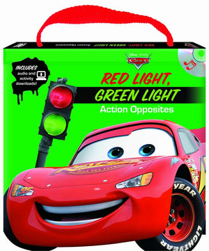 Disney/Pixar Cars Red Light Green Light Action Opposites (Read, Play & Go book with audio CD, easytodownload audiobook and pri,Used