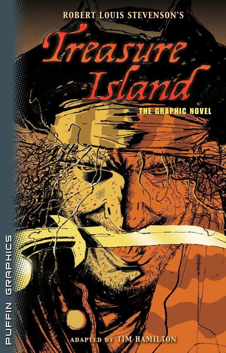Treasure Island: The Graphic Novel (Puffin Graphics),Used