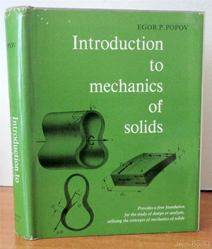 Introduction to Mechanics of Solids.,Used
