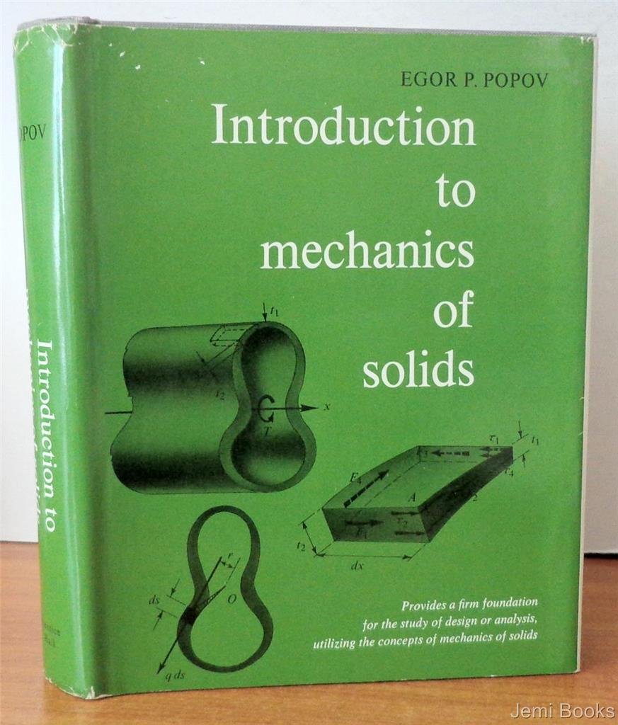 Introduction to Mechanics of Solids.,Used