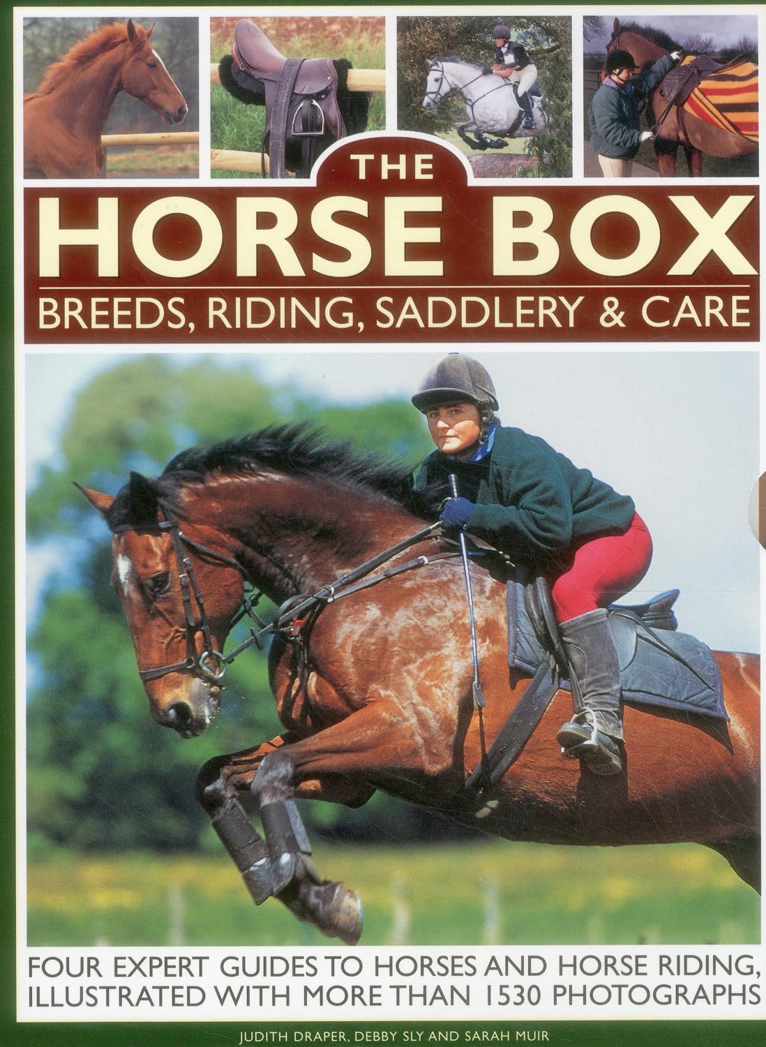 The Horse Box: Breeds, Riding, Saddlery & Care: Four Expert Guides To Horses And Horse Riding, Illustrated With More Than 1530 P,Used