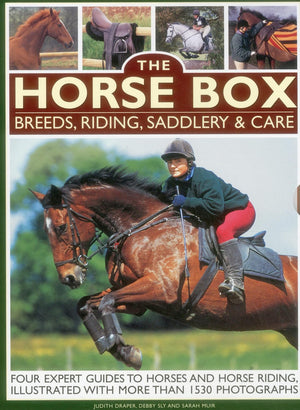 The Horse Box: Breeds, Riding, Saddlery & Care: Four Expert Guides To Horses And Horse Riding, Illustrated With More Than 1530 P,Used