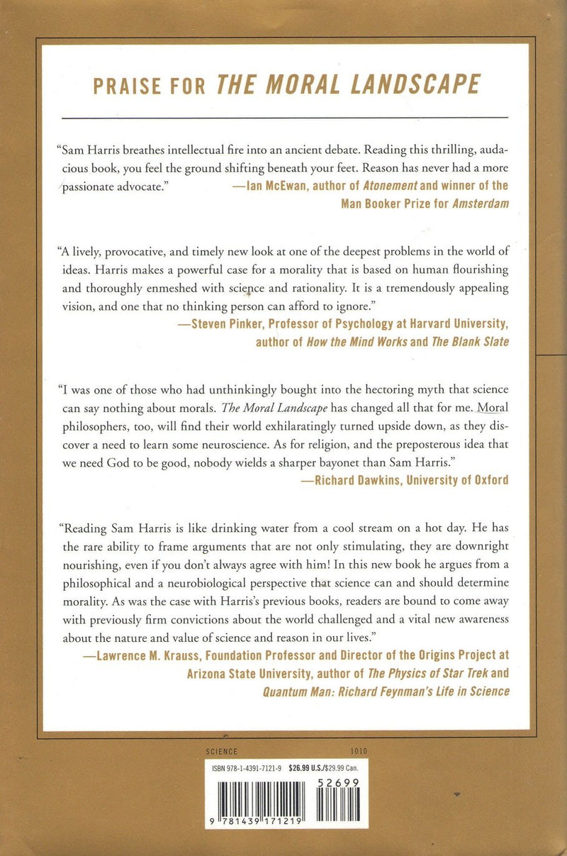 The Moral Landscape: How Science Can Determine Human Values,New