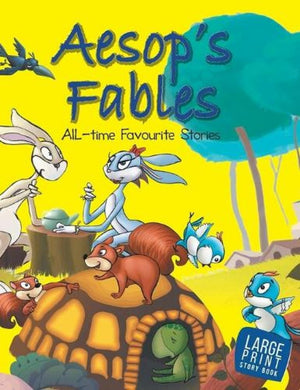 AesopS Fables For Children: All-Time Favourite Stories For Kids | Classic Animal Fables With Timeless Wisdom | Fun Moral Tales Of Honesty, Kindness & Bravery | Beloved Bedtime Read-Aloud | Inspiring Life Lessons - Large Print