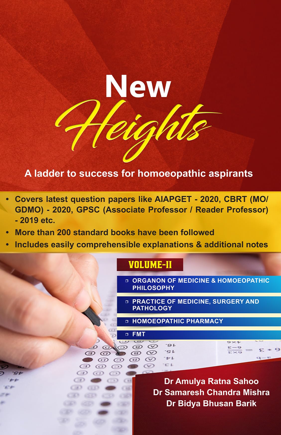 New Heights A Ladder To Success For Homoeopathic Aspirants Vol -2