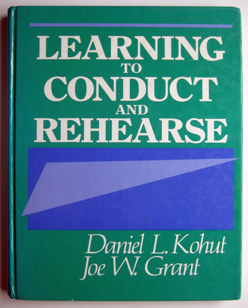 Learning to Conduct and Rehearse,Used