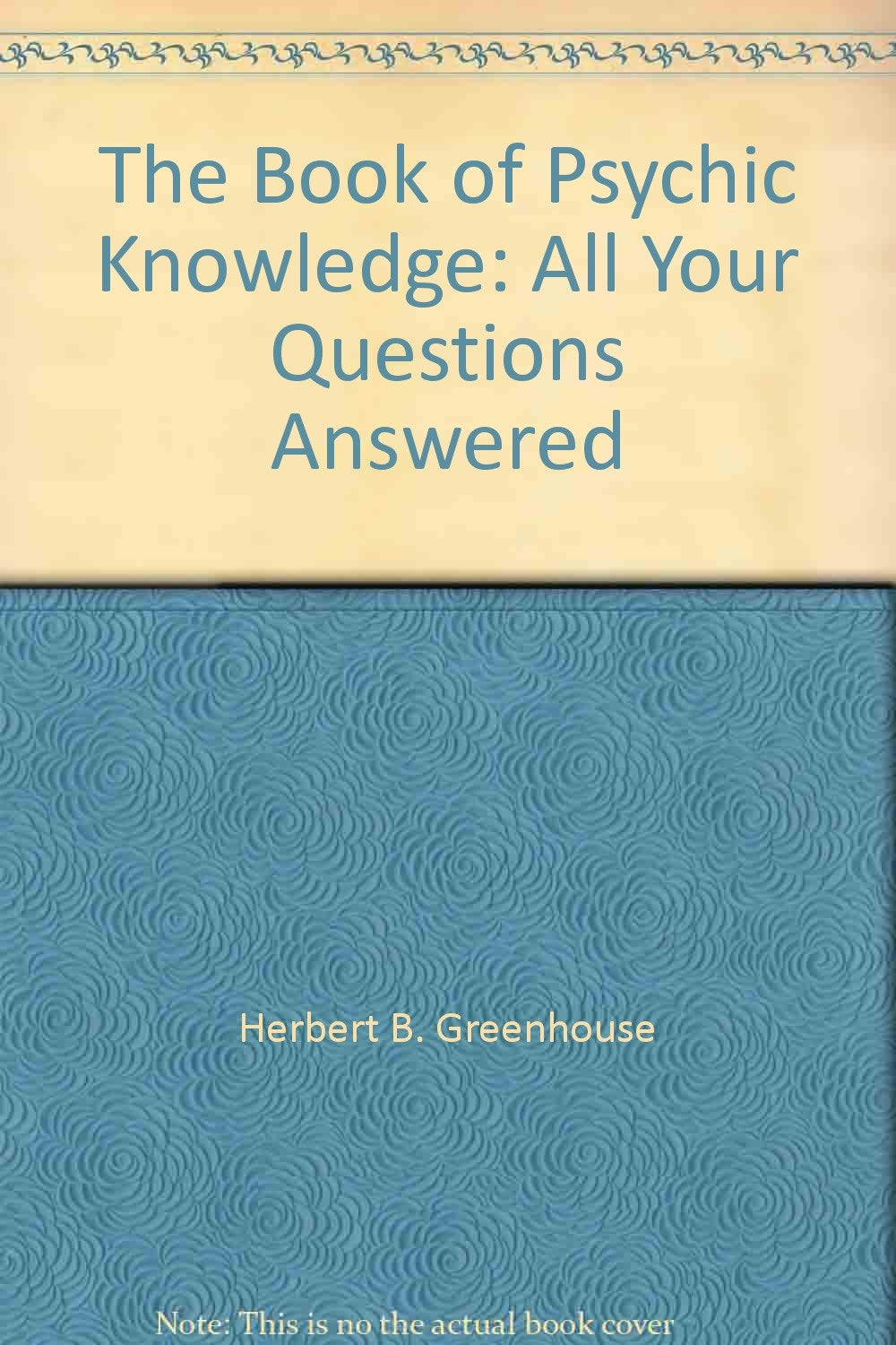 The book of psychic knowledge;: All your questions answered,Used