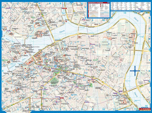 Laminated St. Petersburg City Streets Map by Borch (English Edition),Used
