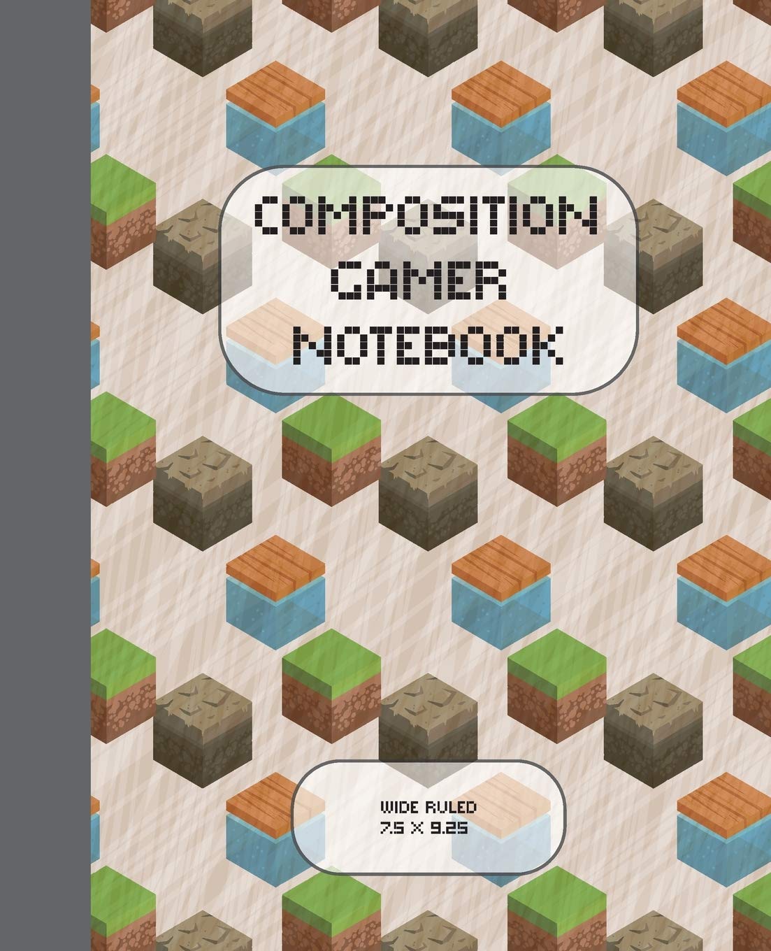 Composition Gamer Notebook Wide Ruled: The Game is Never Over. Perfect Unique Gift Idea Wide Ruled Notebook, Composition Sketch ,Used