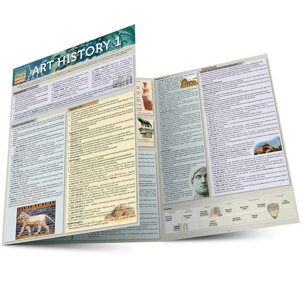 Art History 1 (Quick Study Academic),Used