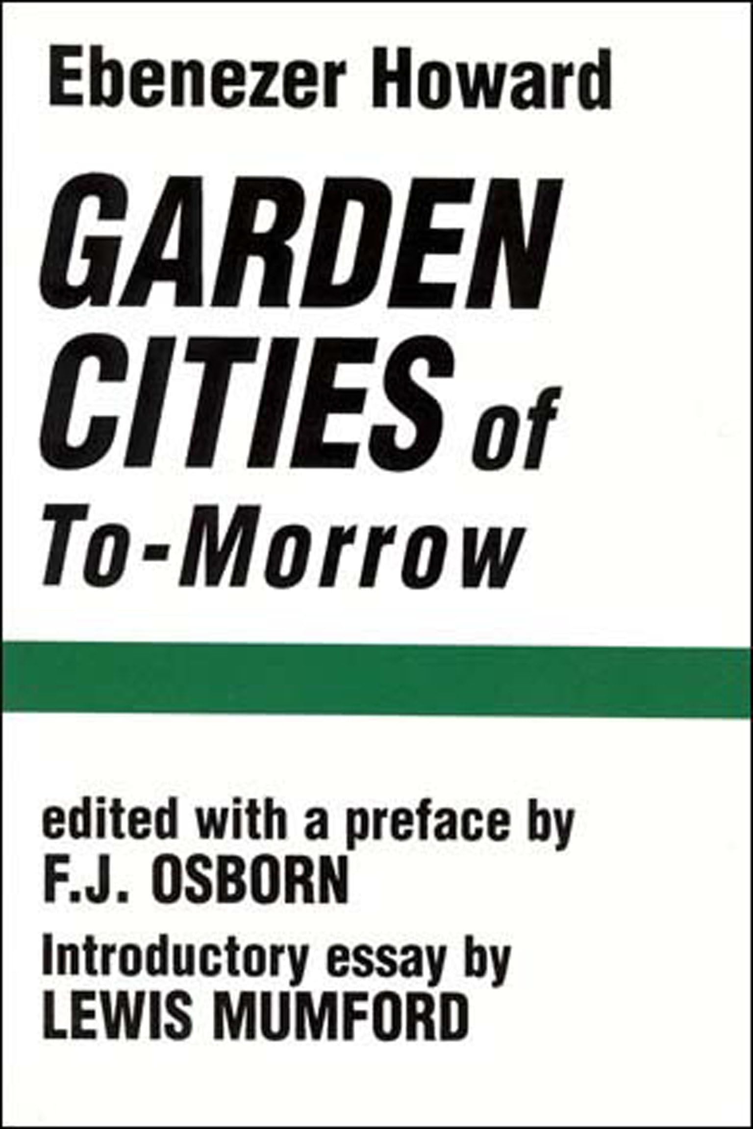 Garden Cities of ToMorrow,Used